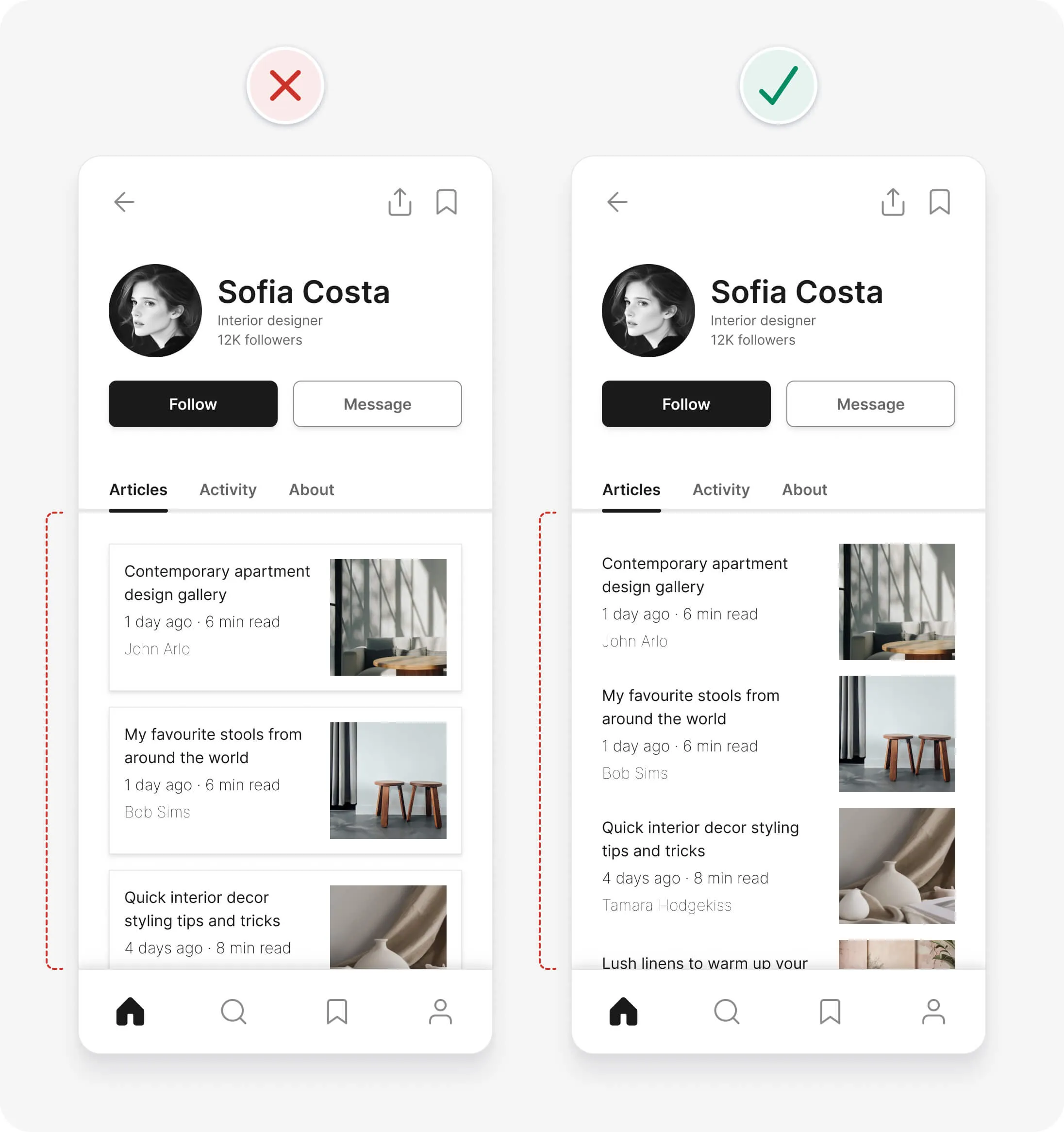 考虑移除容器以简化界面