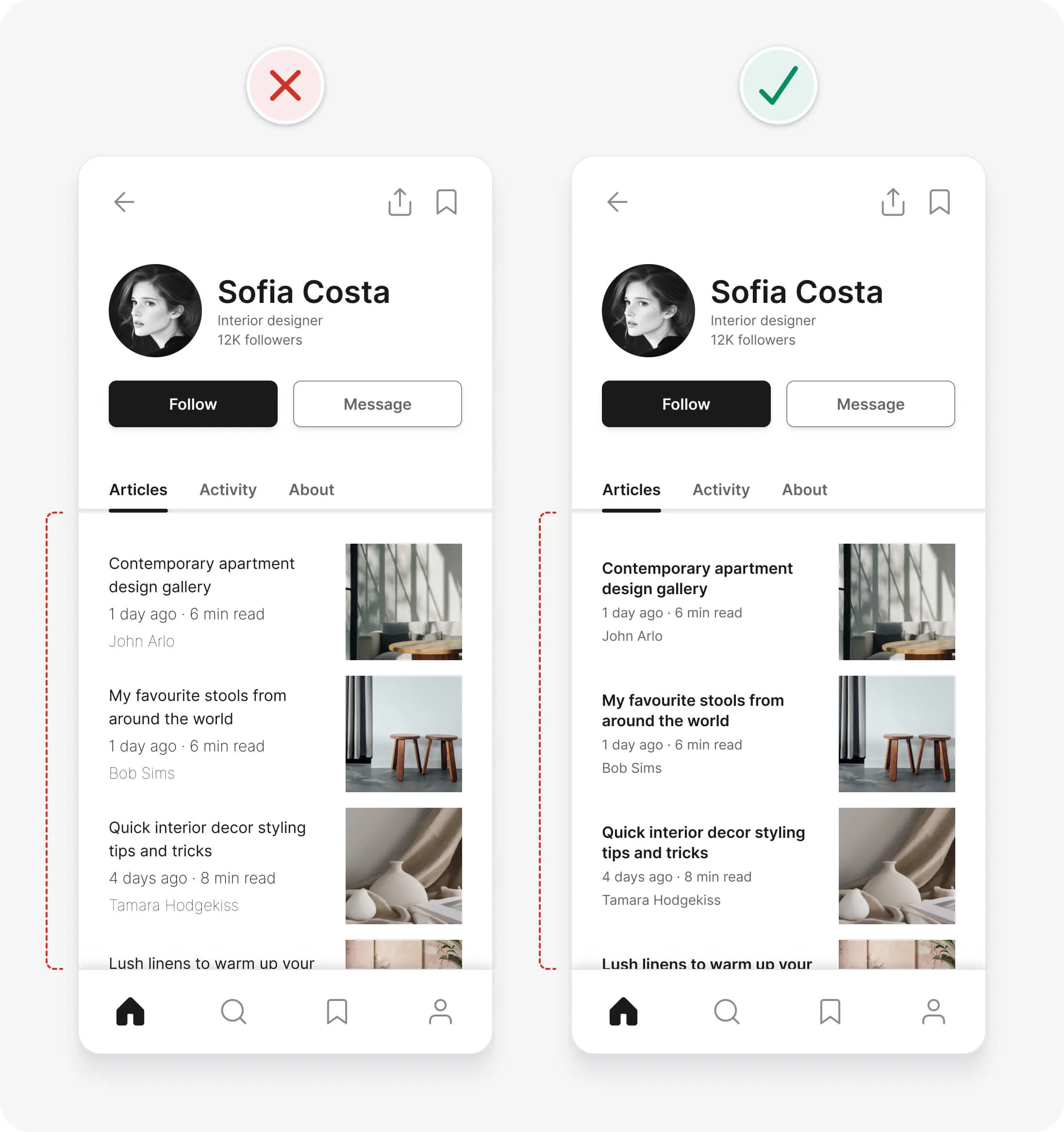 仅使用两种字体粗细